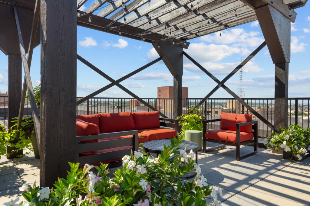 Enjoy the amazing views from our roof terrace